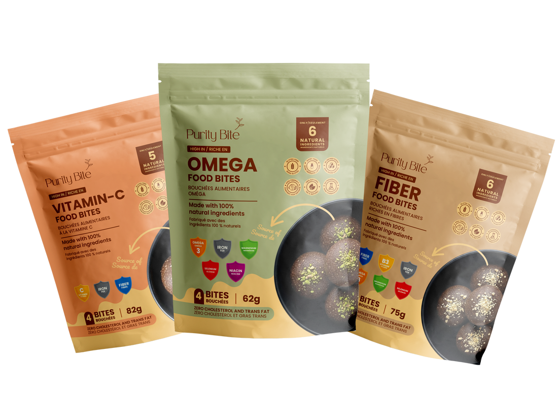 Omega, Fiber & Vitamin-C Food Bites Bundle