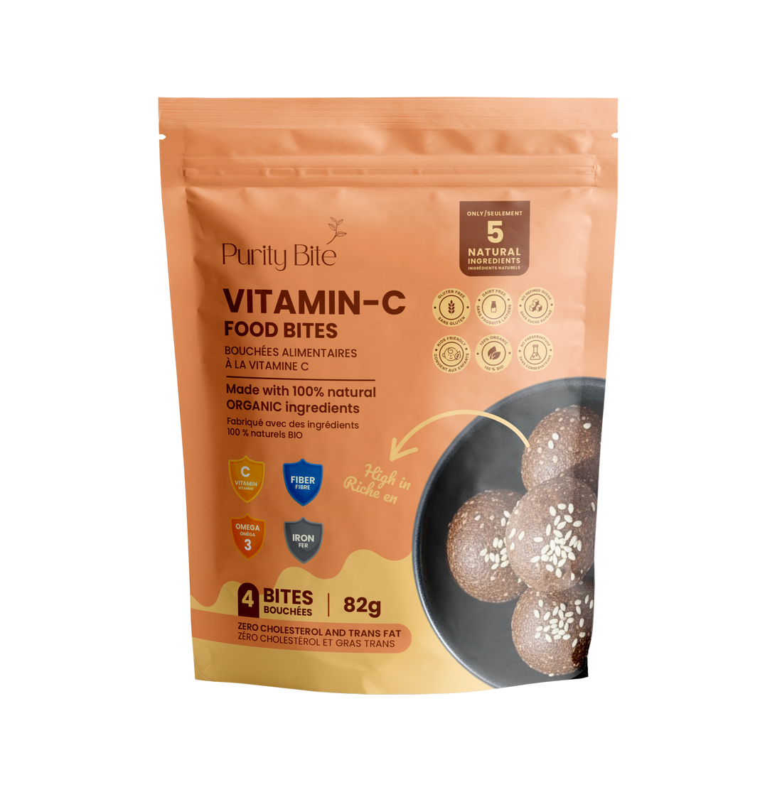 Vitamin-C & Omega Food Bites Bundle (10 Packs)
