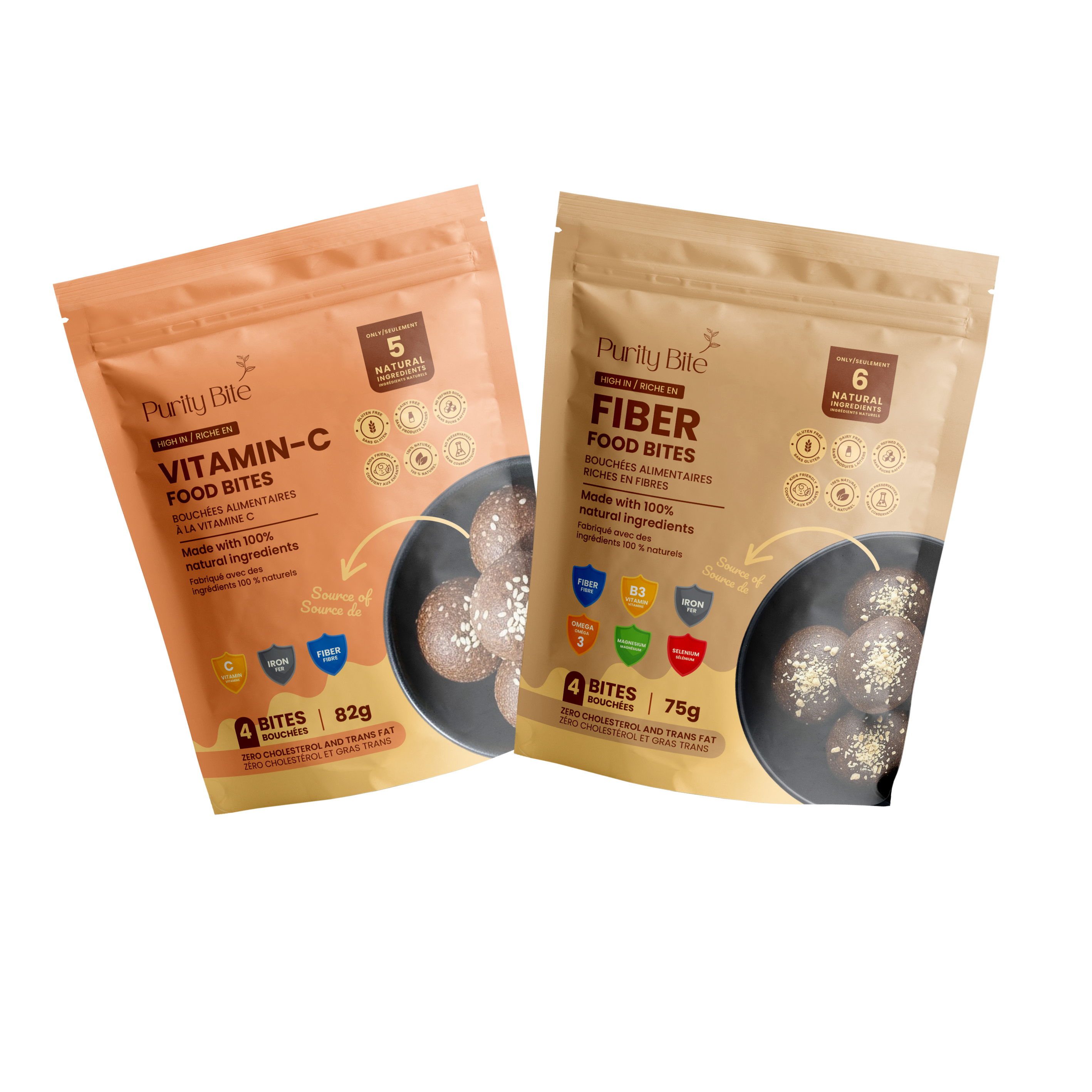 Fiber & Vitamin-C Food Bites Bundle (10 Packs)