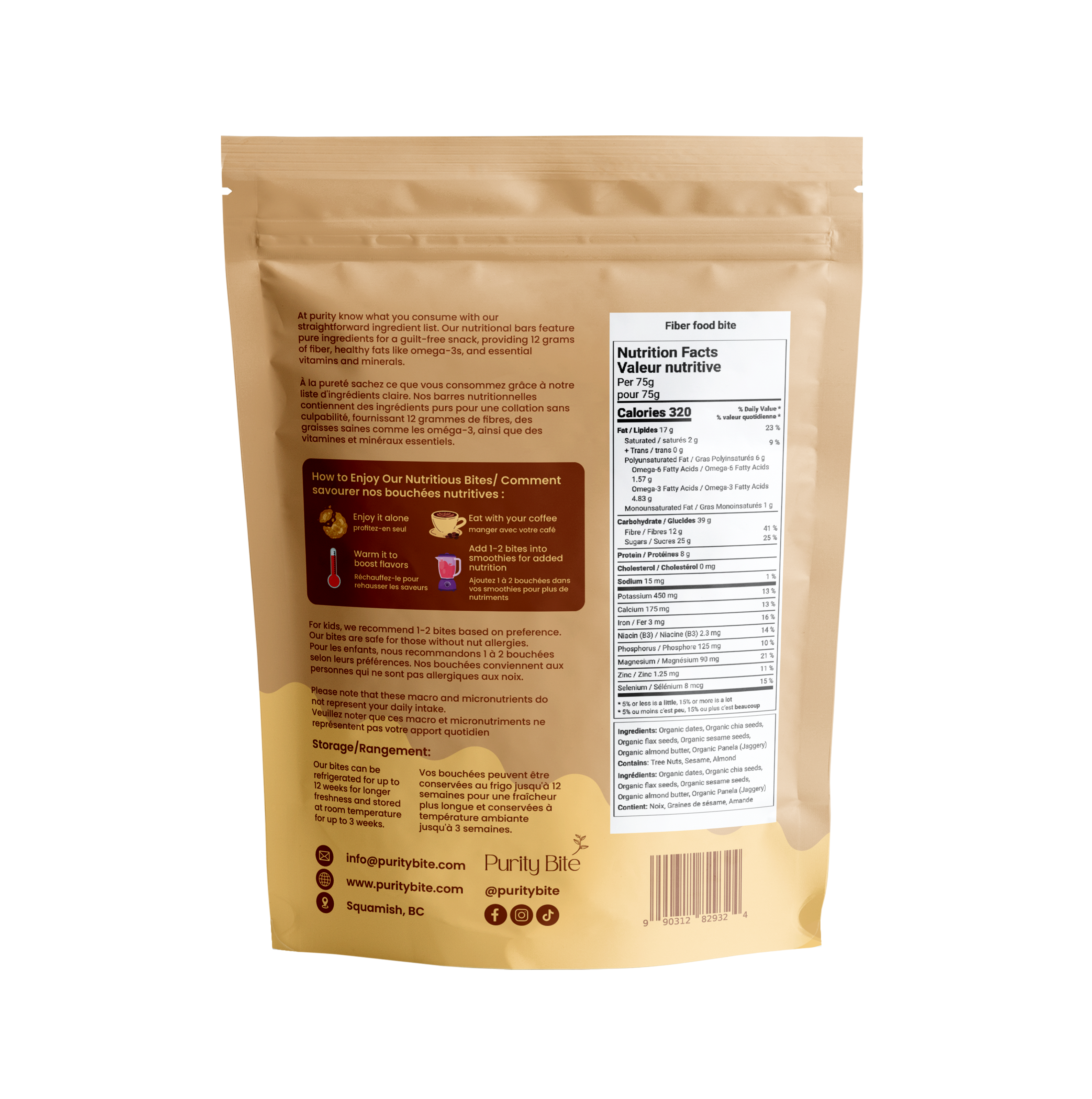 Purity Bite Food Bites