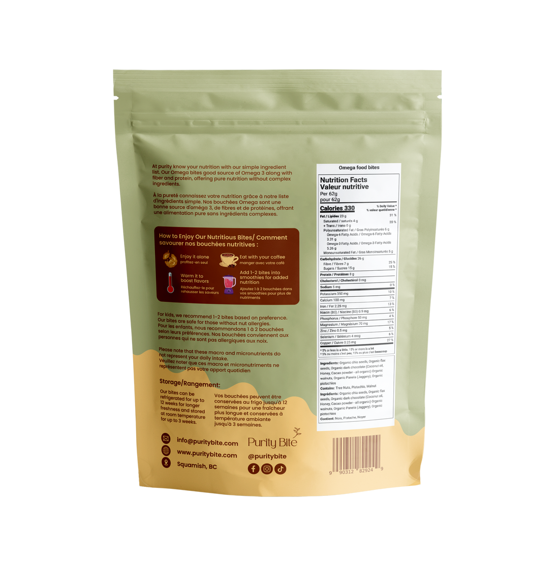 Omega, Fiber & Vitamin-C Food Bites Bundle