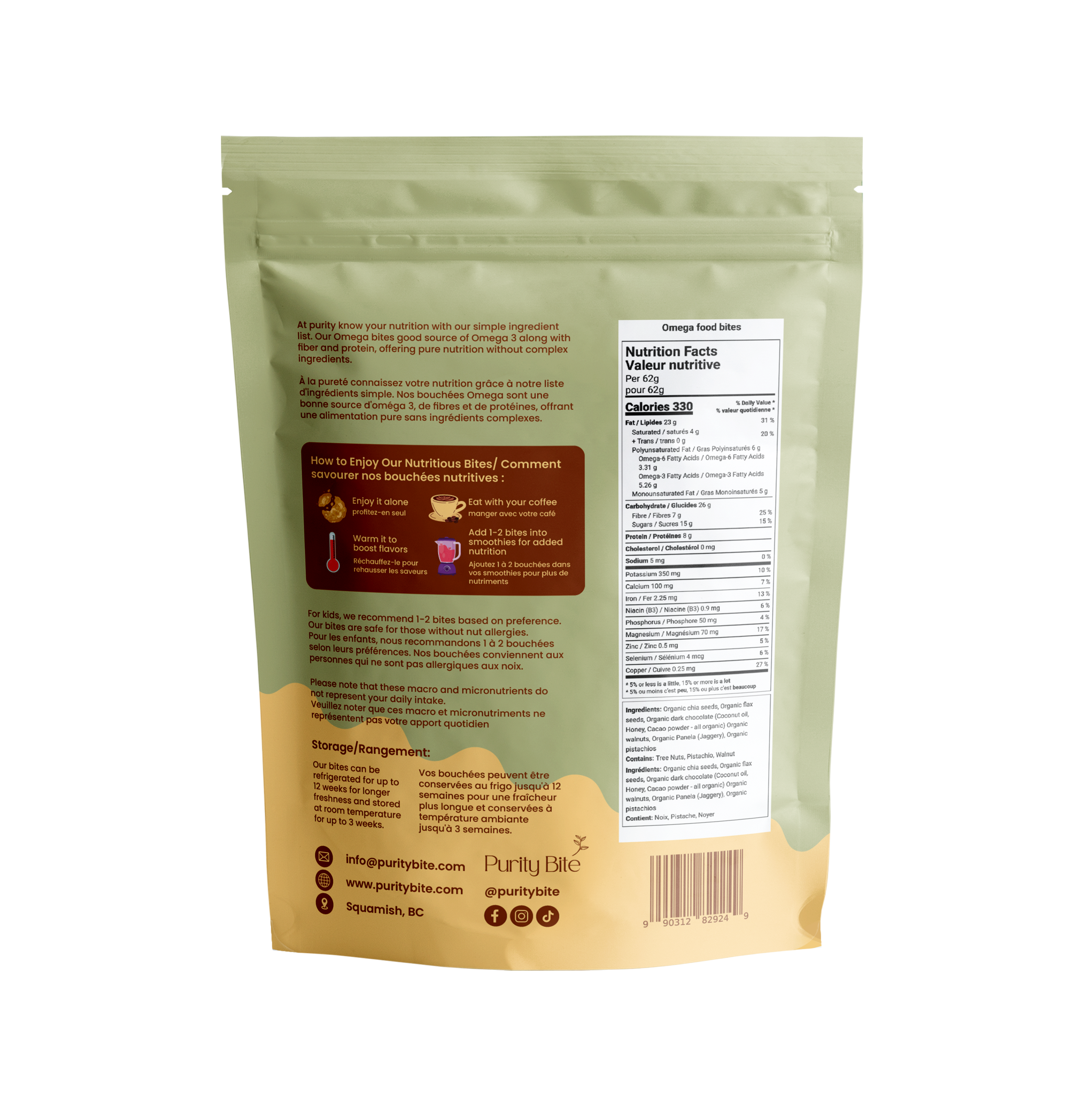 Purity Bite Food Bites