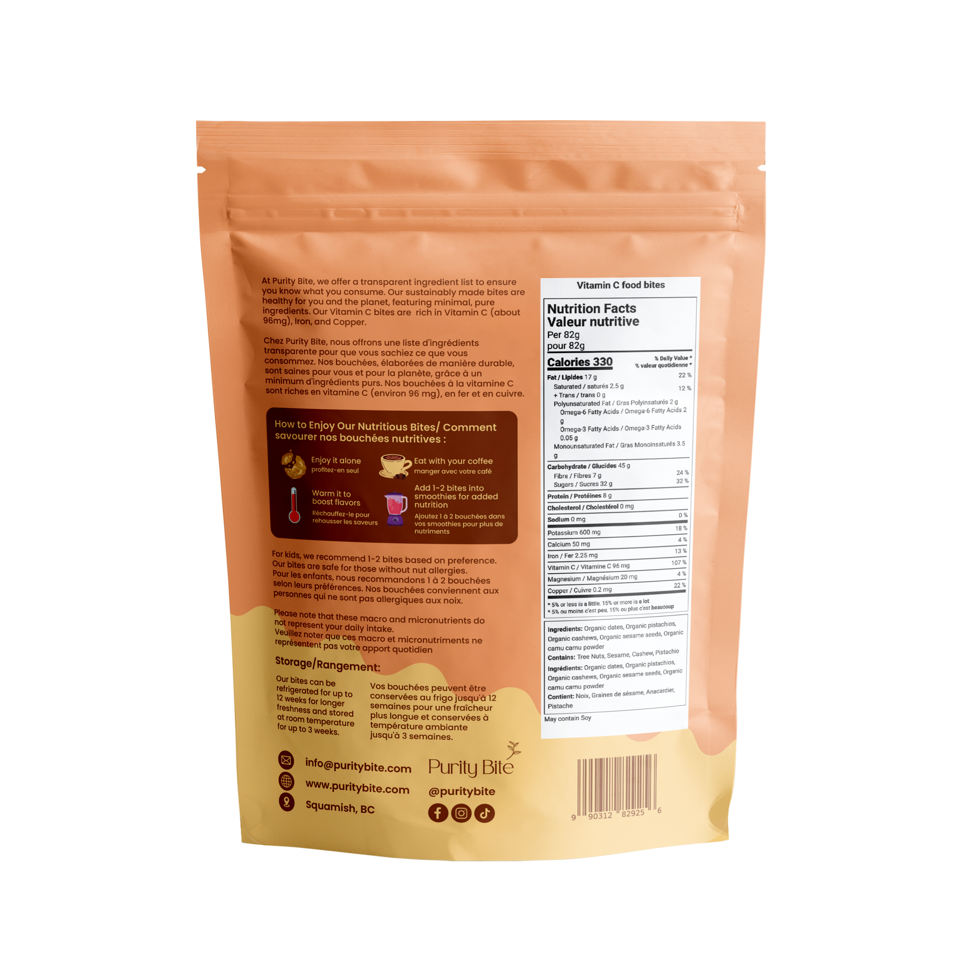 Purity Bite Food Bites